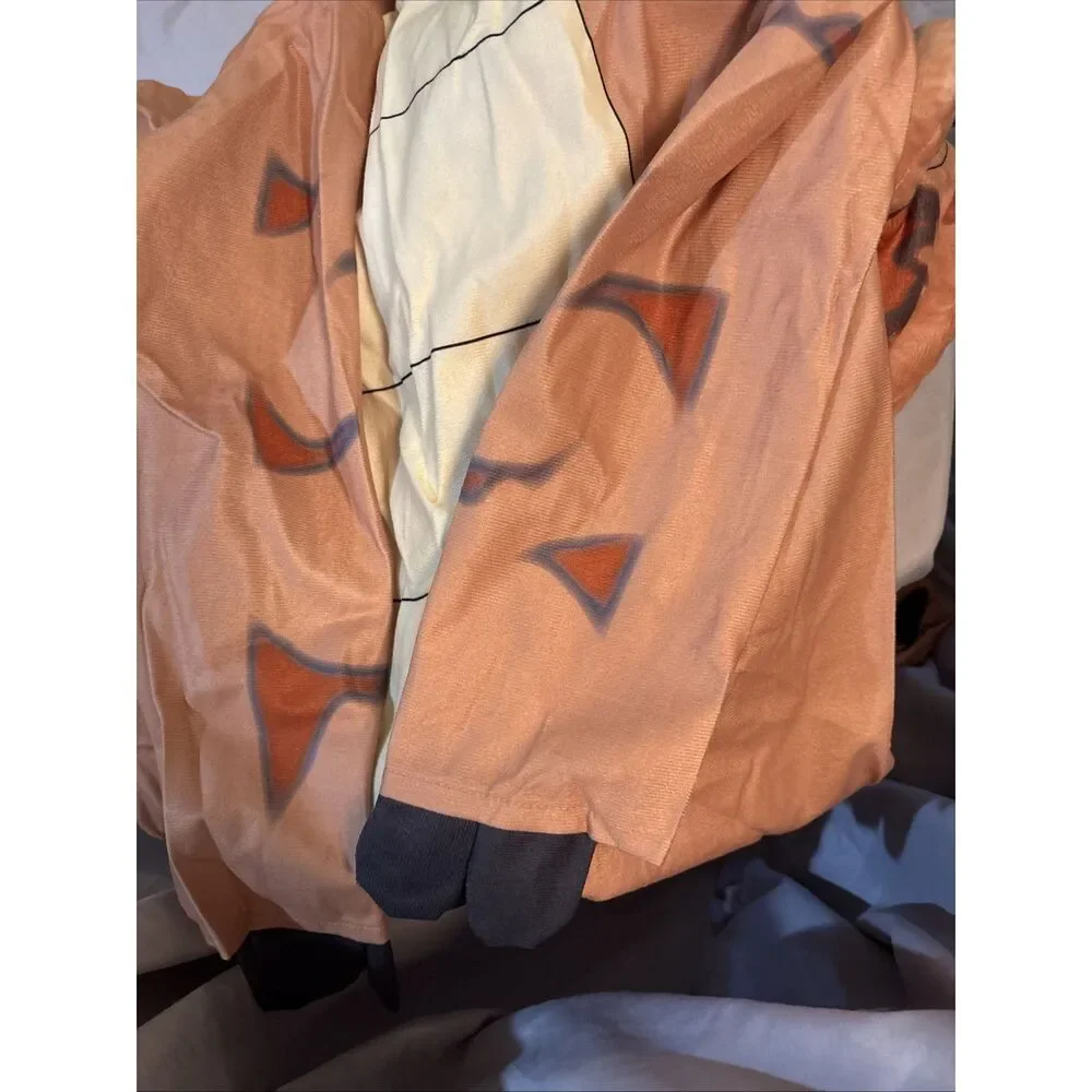 Child DINOSAUR with  DINO EGG Halloween‎ Costume (Size S- 5-7 years) T-REX Brown